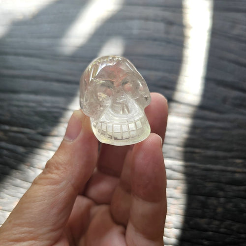 Clear Quartz Skull | Celestial Guardian