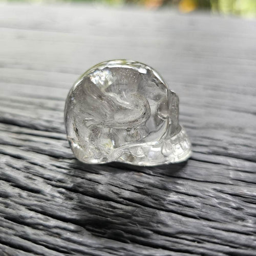 Clear Quartz Skull | Crystal Light Guardian