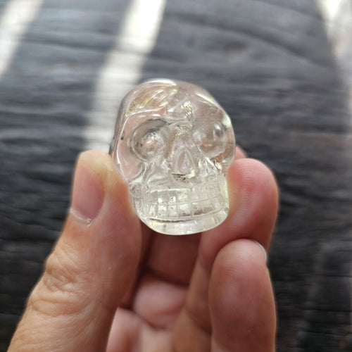 Clear Quartz Skull | Crystal Light Guardian