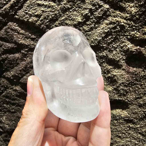 Clear Quartz Skull | Guardian of Light 333gms