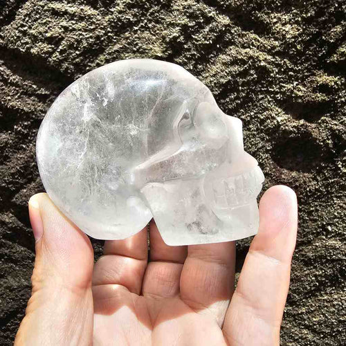 Clear Quartz Skull | Guardian of Light 333gms