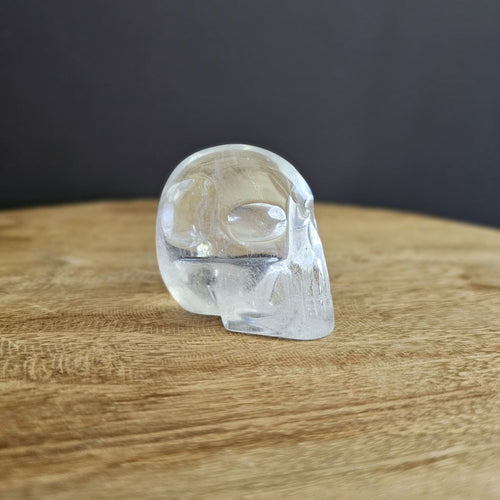 Clear Quartz Skull | Guardian of Transparency