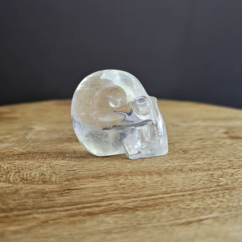 Clear Quartz Skull | Guardian of Transparency