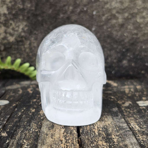 Clear Quartz Skull | Guardian of Transparency 447gms