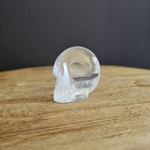 Clear Quartz Skull | Guardian of Transparency