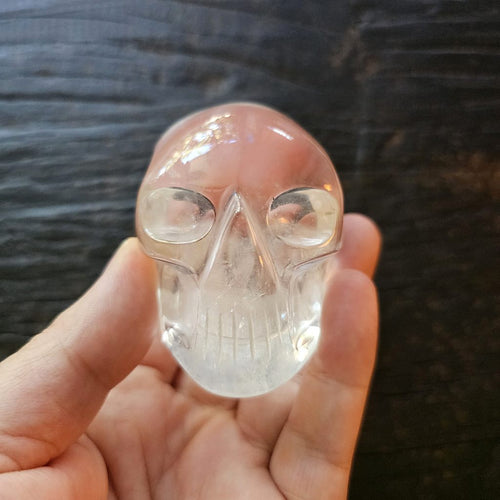 Clear Quartz Skull | Guardian of Transparency