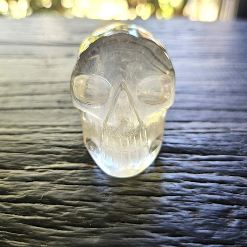 Clear Quartz Skull | Guardian of Transparency