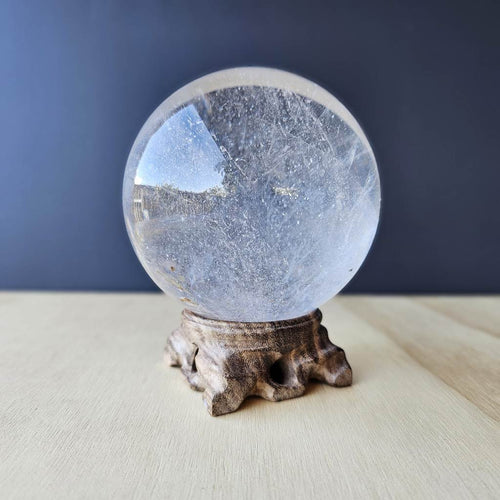 Clear Quartz Sphere | Rainbow Light Activator