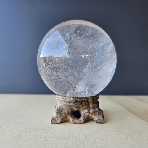Clear Quartz Sphere | Rainbow Light Activator