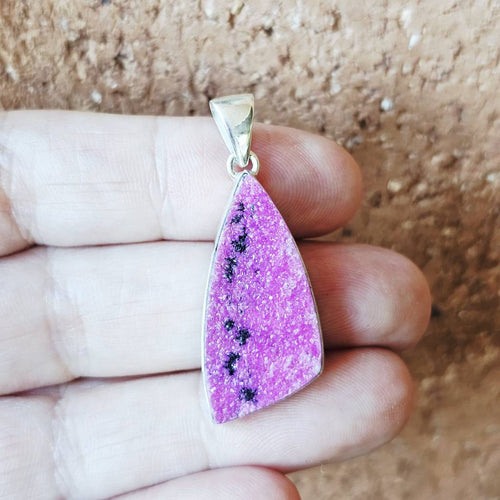 Cobalto Calcite (Pink Druzy) Pendant | Unconditional Love