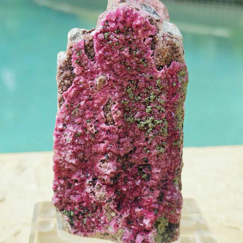 Cobaltoan Calcite & Malachite Specimen | 724gms