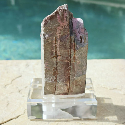 Cobaltoan Calcite & Malachite Specimen | 724gms