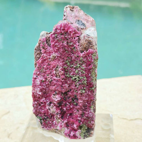 Cobaltoan Calcite & Malachite Specimen | 724gms