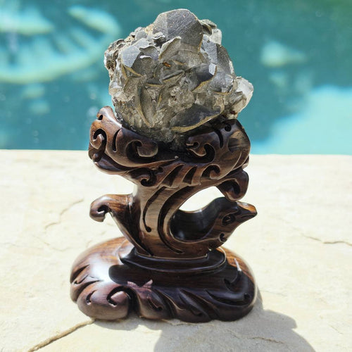 Collector Grade Benz Calcite With Chalcopyrite | Custom Stand 526gms