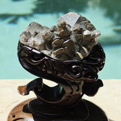 Collector Grade Benz Calcite With Chalcopyrite | Custom Stand 752gms