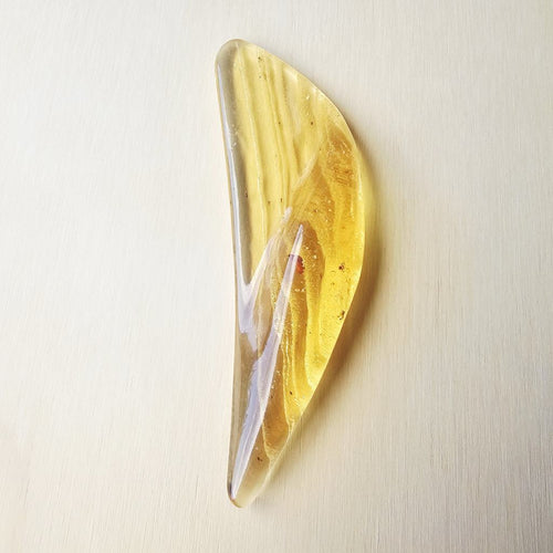 Copal Amber Specimen | Golden Waves Of Amber