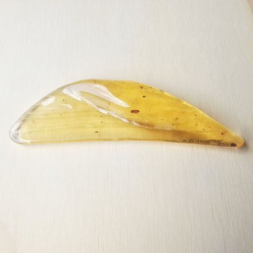 Copal Amber Specimen | Golden Waves Of Amber