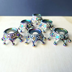 Crown Sphere Stand | Rainbow Aura