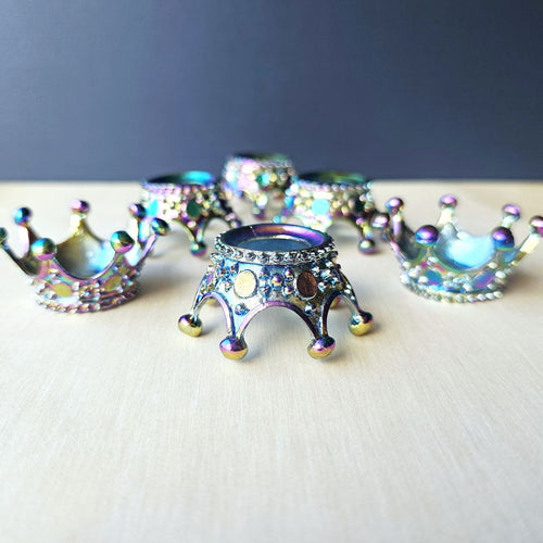 Crown Sphere Stand | Rainbow Aura