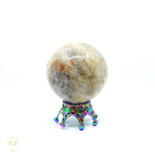 Crown Sphere Stand | Rainbow Aura