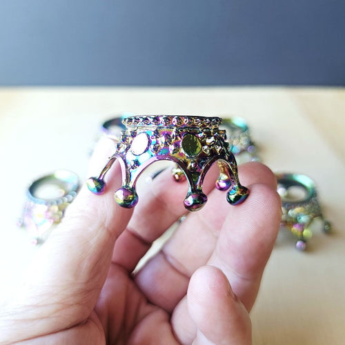 Crown Sphere Stand | Rainbow Aura