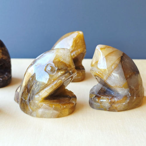 Crystal Sharks | Carvings