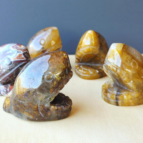 Crystal Sharks | Carvings