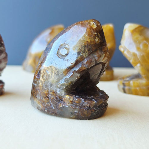 Crystal Sharks | Carvings