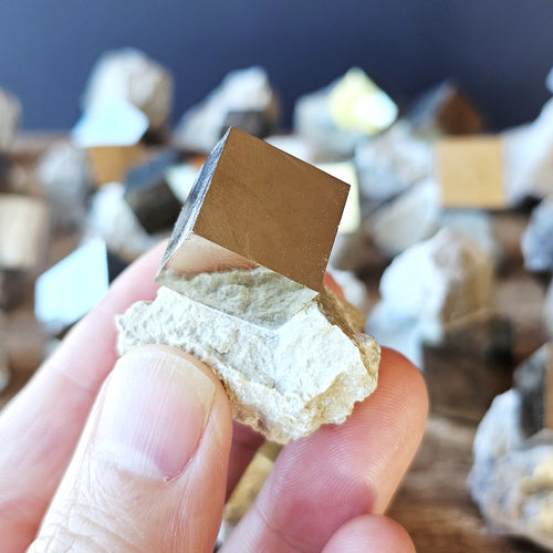 Cubed Pyrite Specimen | Earth's Treasury