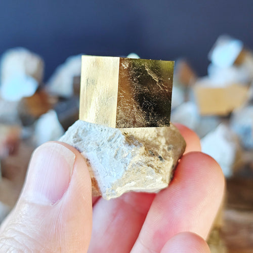 Cubed Pyrite Specimen | Earth's Treasury