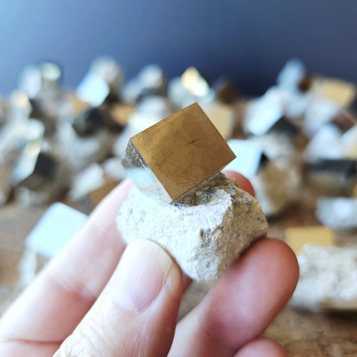 Cubed Pyrite Specimen | Earth's Treasury