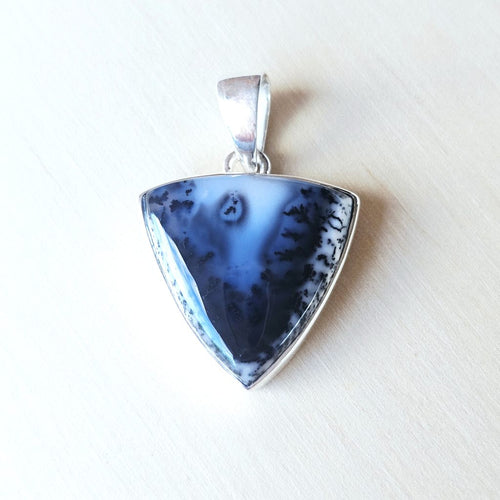 Dendritic Agate Pendant | Earthen Muse