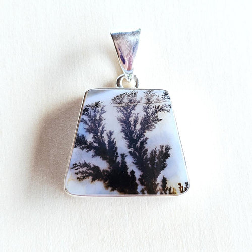 Dendritic Agate Pendant | Inner Balance
