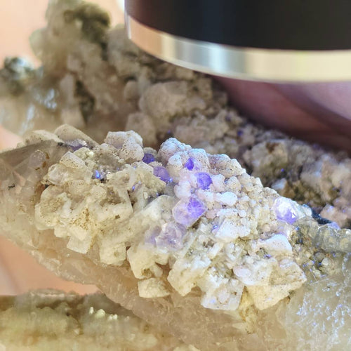 Double Terminated Quartz with Fluorite & Dolomite  | Xianghualing, China
