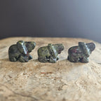 Dragon Blood Jasper | Mini Elephants