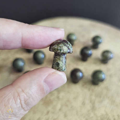 Dragon Blood Jasper Mini Mushrooms