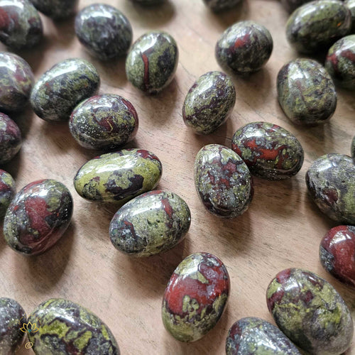 Dragon Blood Jasper Tumbled Stones