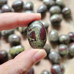 Dragon Blood Jasper Tumbled Stones