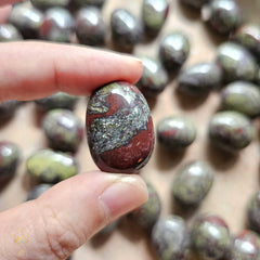Dragon Blood Jasper Tumbled Stones