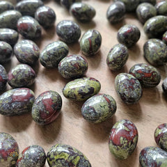 Dragon Blood Jasper Tumbled Stones