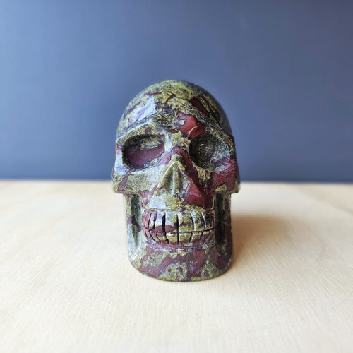 Dragon Bloodstone Skull | The Dragon Sentinel