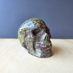 Dragon Bloodstone Skull | The Dragon Sentinel