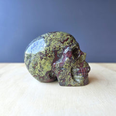 Dragon Bloodstone Skull | The Dragon Sentinel