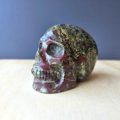 Dragon Bloodstone Skull | The Dragon Sentinel