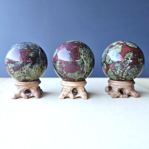 Dragon Bloodstone Spheres | The Crimson Core