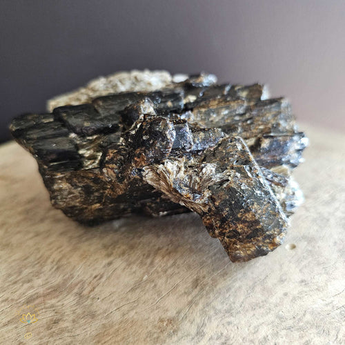 Dravite with Golden Mica | Specimen  578gms