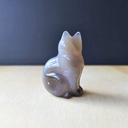 Druzy Agate Cat | Mystic Whiskers 136gms