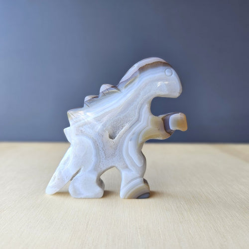 Druzy Agate Dinosaur | Guardian Of The Sparkly Shadows