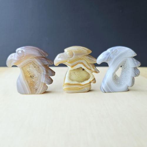 Druzy Agate Eagles | The Clarity Guardian
