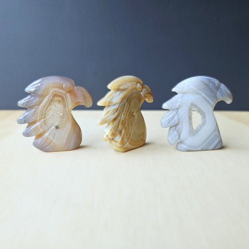 Druzy Agate Eagles | The Clarity Guardian